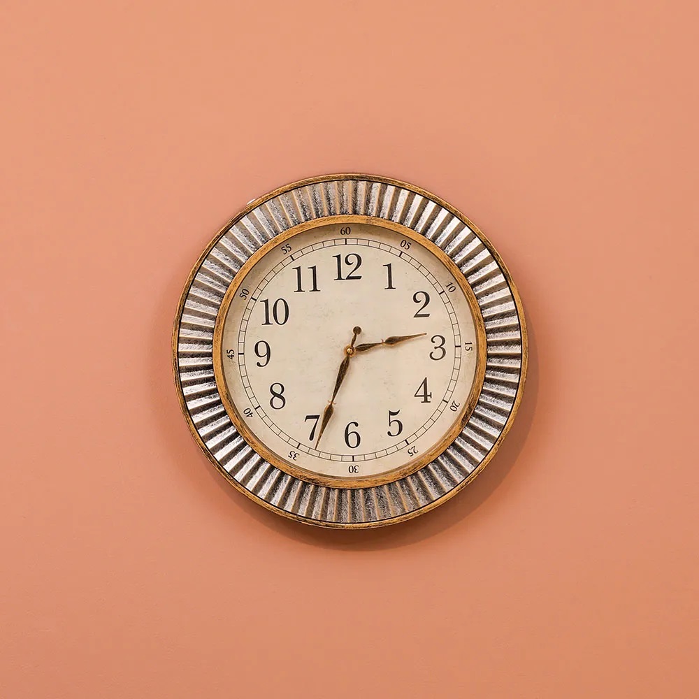 AW19  Lexie  Wall  Clock  Antique