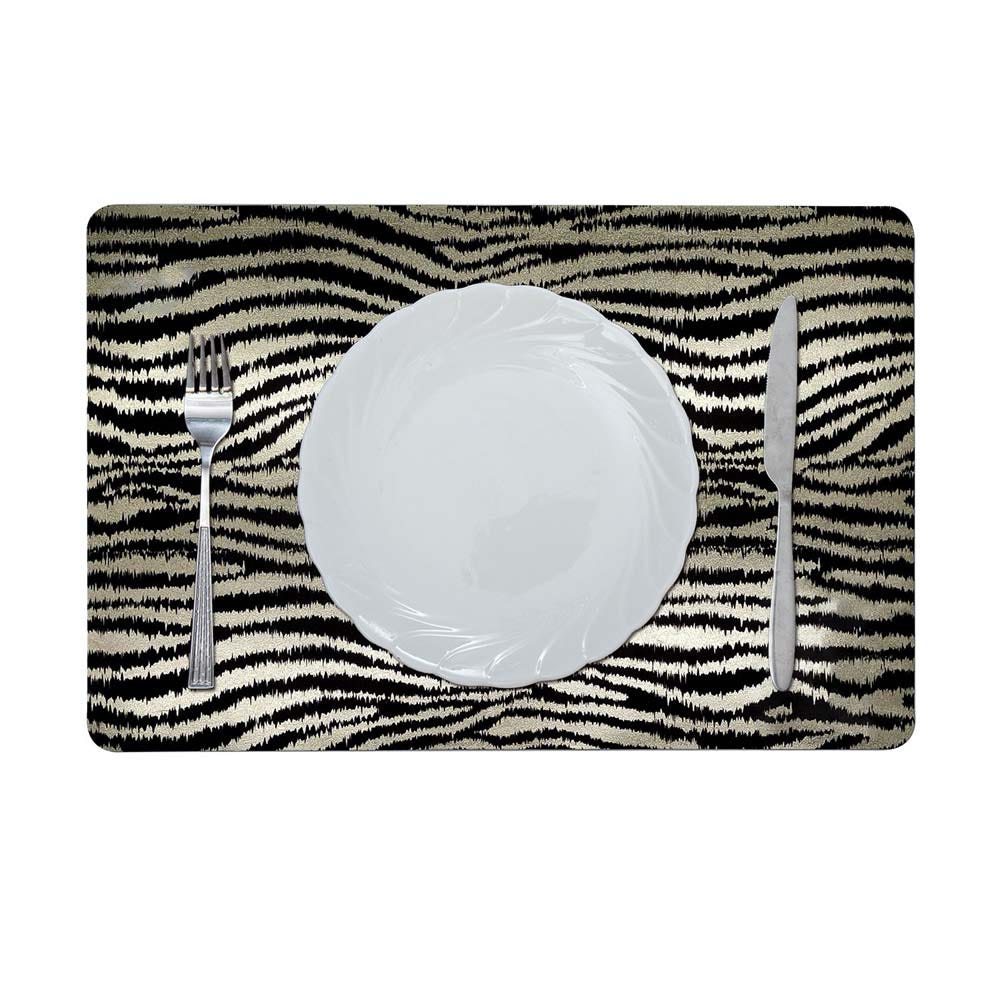 Glamour Exotic Jungle Placemat Gold 45 x 30Cm Pfmp_28853