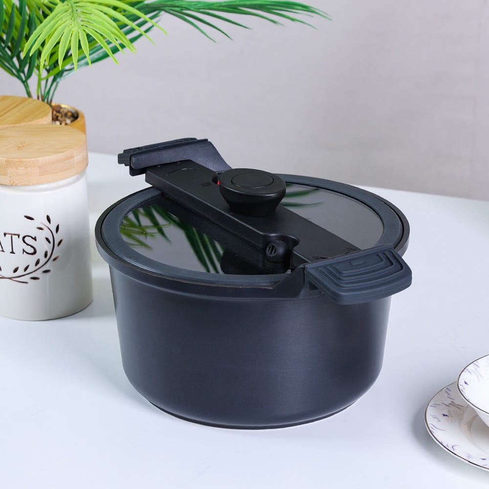 SS22 Elite Low Pressure Cooker Black