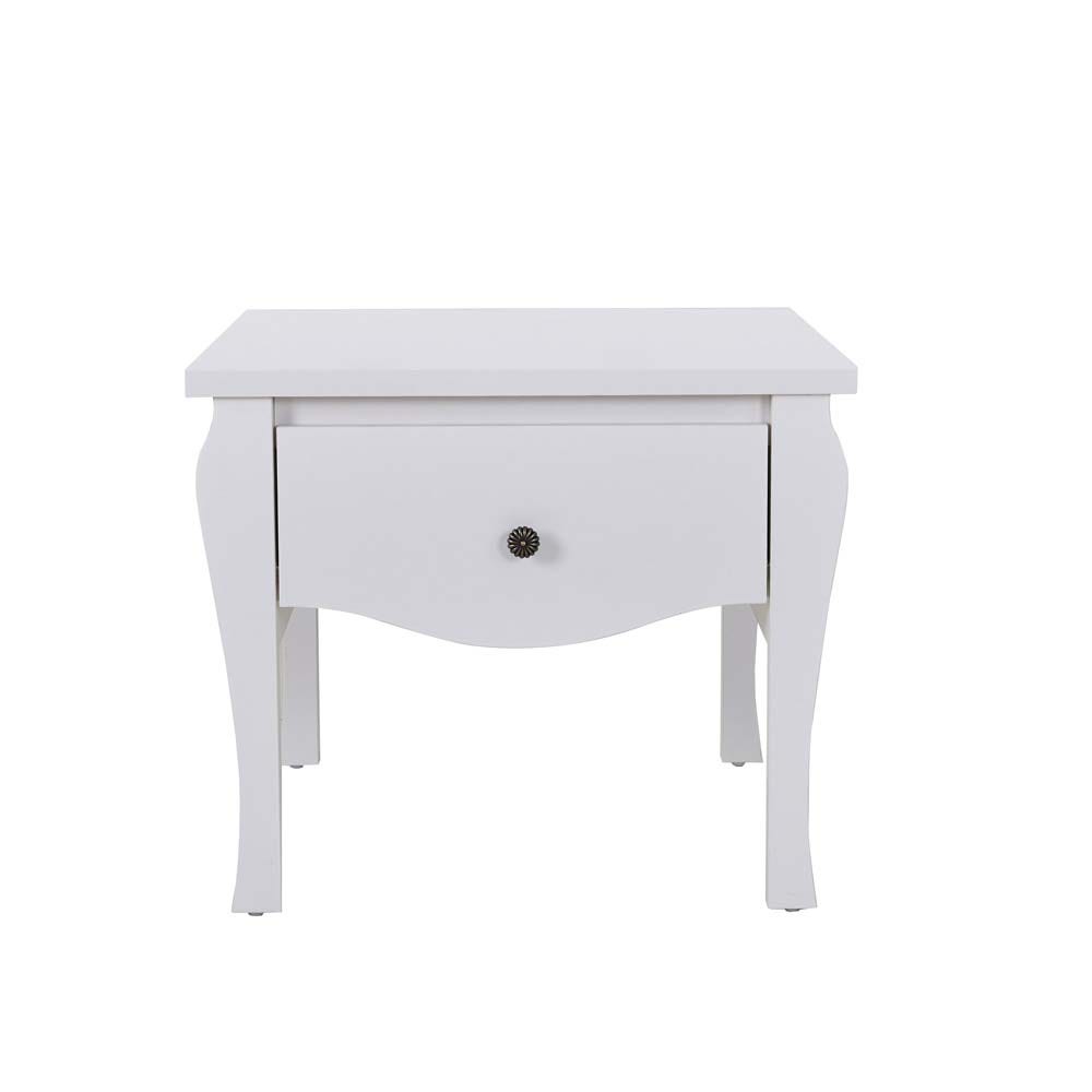 Claflin End Table _ White