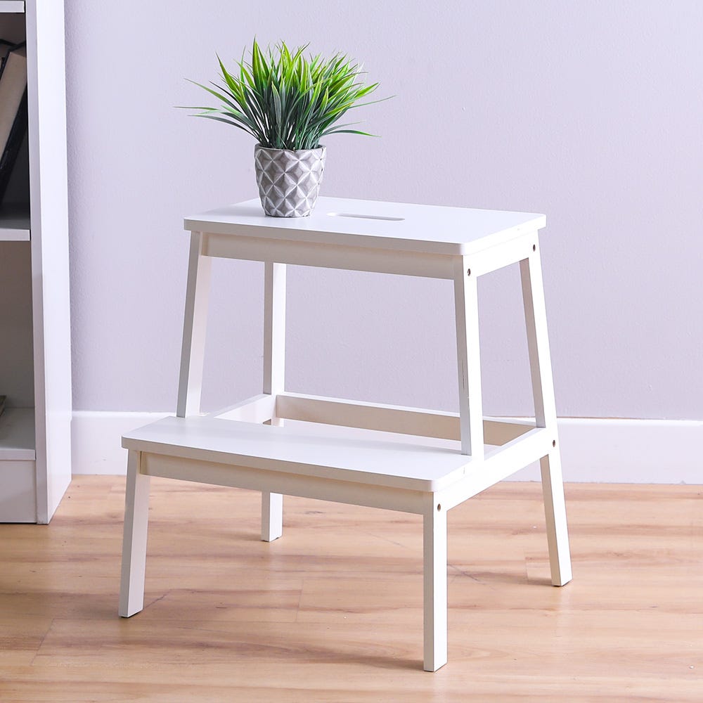 Albany 2 Step Bamboo Wood Stool