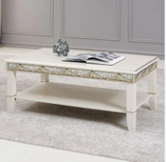 Celestial Coffee Table - Off White / Gold