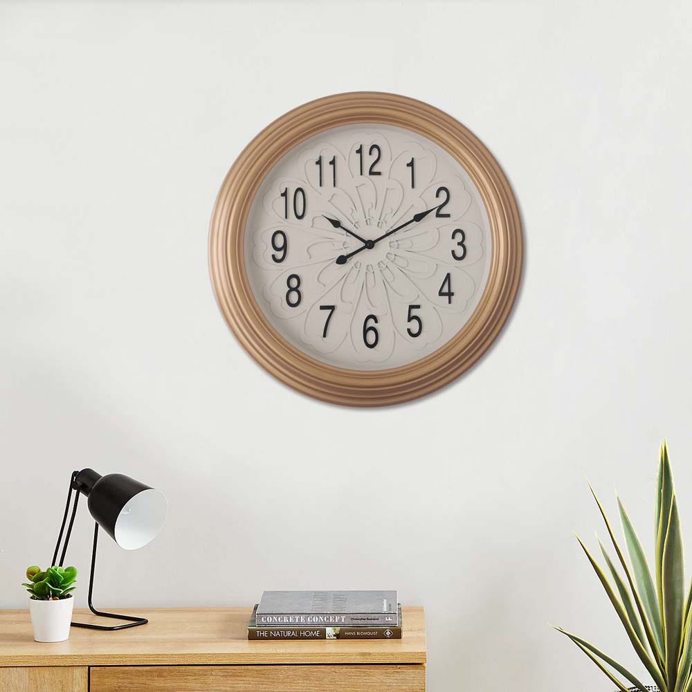 AW21 Lexie Wall Clock Gold 20Inch