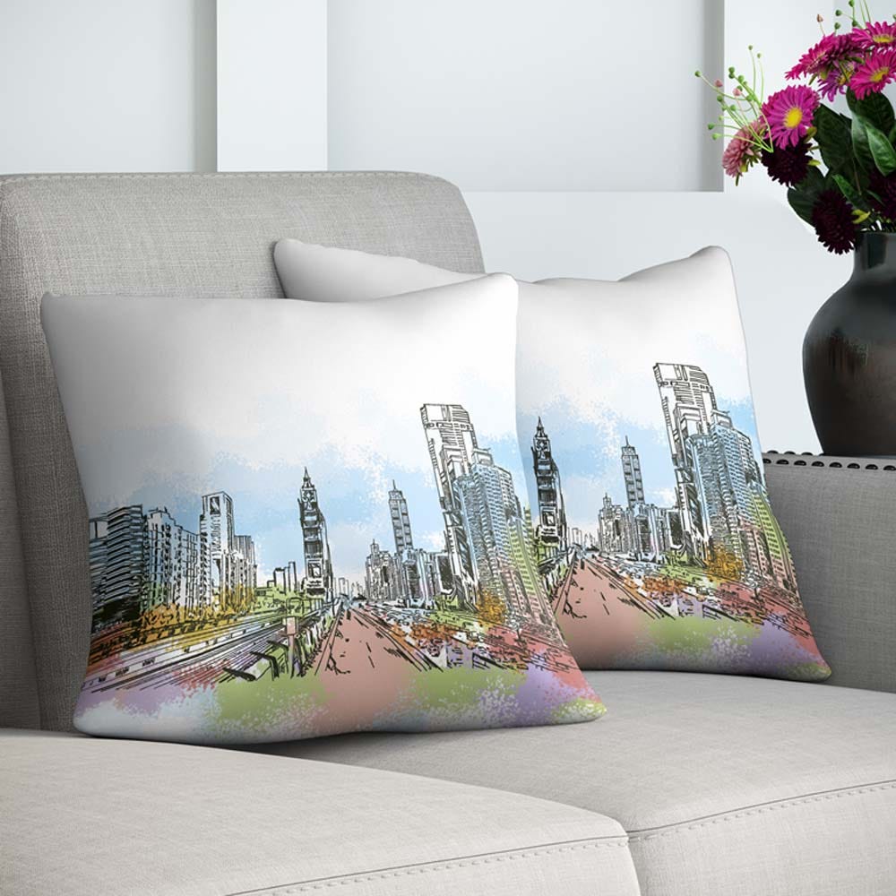 Dreamz Cushion 43x43Cm Multi Cosmo Living _ Filled Cushion