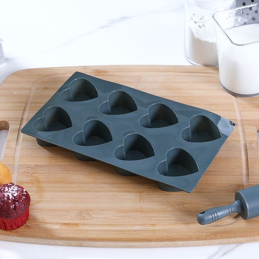 [HOM-Dan-01234] BAKE MAGIC 8 CUPS CAKE SILICONE MOULD_ 16554