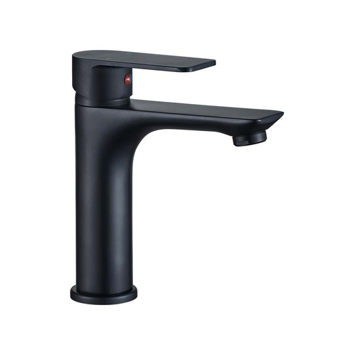 [SAN-Dan-02085] Milano Lemo Basin Mixer Matt Blk