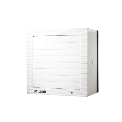 [ELE-Dan-02278] MILANO 6" SQUARE AUTO SHUTTER EXHAUST FAN