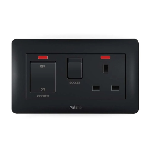 [ELE-Dan-02351] MILANO 45A Cooker  Control Unit MBLK PS