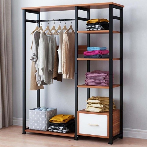 [FUR-Dan-00425] Citta Free Standing Wide Clothes Rack