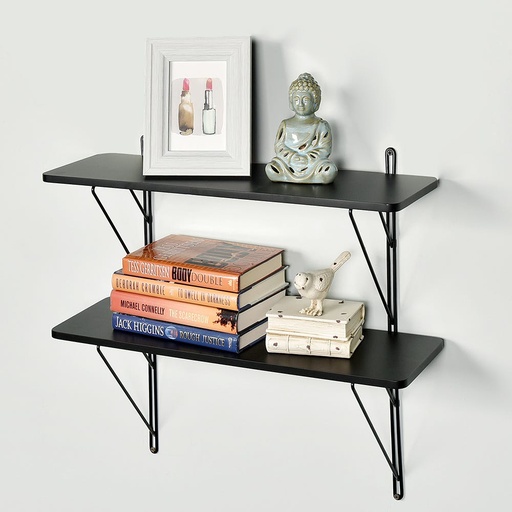 [FUR-Dan-00432] 2 Tier Ladder Wall Shelf