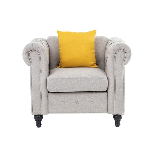 [SOF-Dan-00513] Single Seater David Fabric Sofa