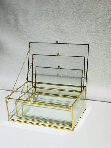 [Hom-ova-05500] 3pcs Jewelry Box (SQ)