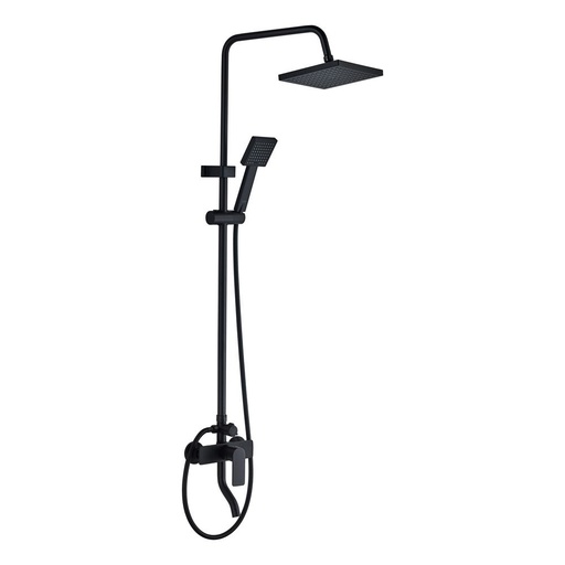 [SAN-00799] Milano Lemo Rain Shower Matt Blk