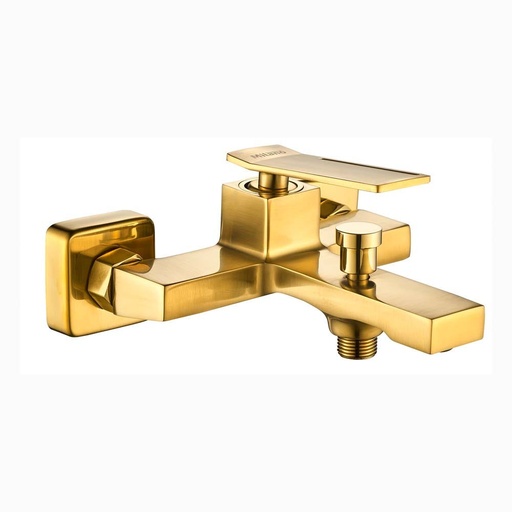 [SAN-00800] Milano Teriz Bath Mixer Matt Gold