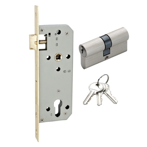 [HAR-Dan-00808] MILANO LOCKBODY 85x45 WITH 70MM CYLINDER AC