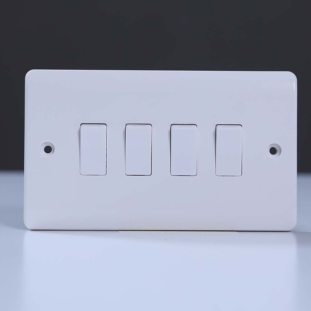 MILANO 4 GANG 2 WAY SWITCH