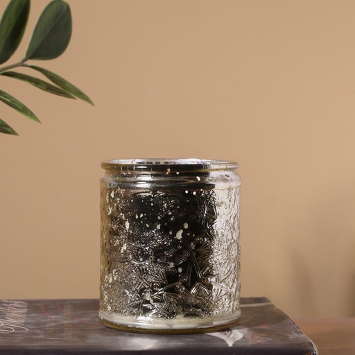 [HOM-Dan-01260] SS22 Luminara Color Glass Jar Candle 250g 8x9cm 22BL005_1C